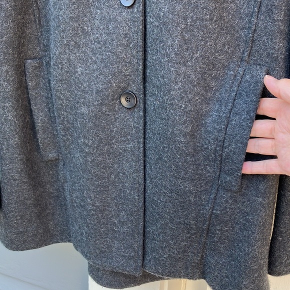 Lovely Eileen Fisher Modern Car Coat size XL - Picture 5 of 11